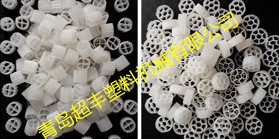 專業環保污水處理生物填料設備流化床填料(懸浮生物填料）生產線一出六